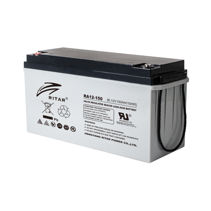 Ritar Deep Cycle Solar Gel Battery 12V 100Ah 150Ah 200Ah 250Ah 150 Amp 12 Volt Rechargeable Lead Acid Battery Wholesale Price