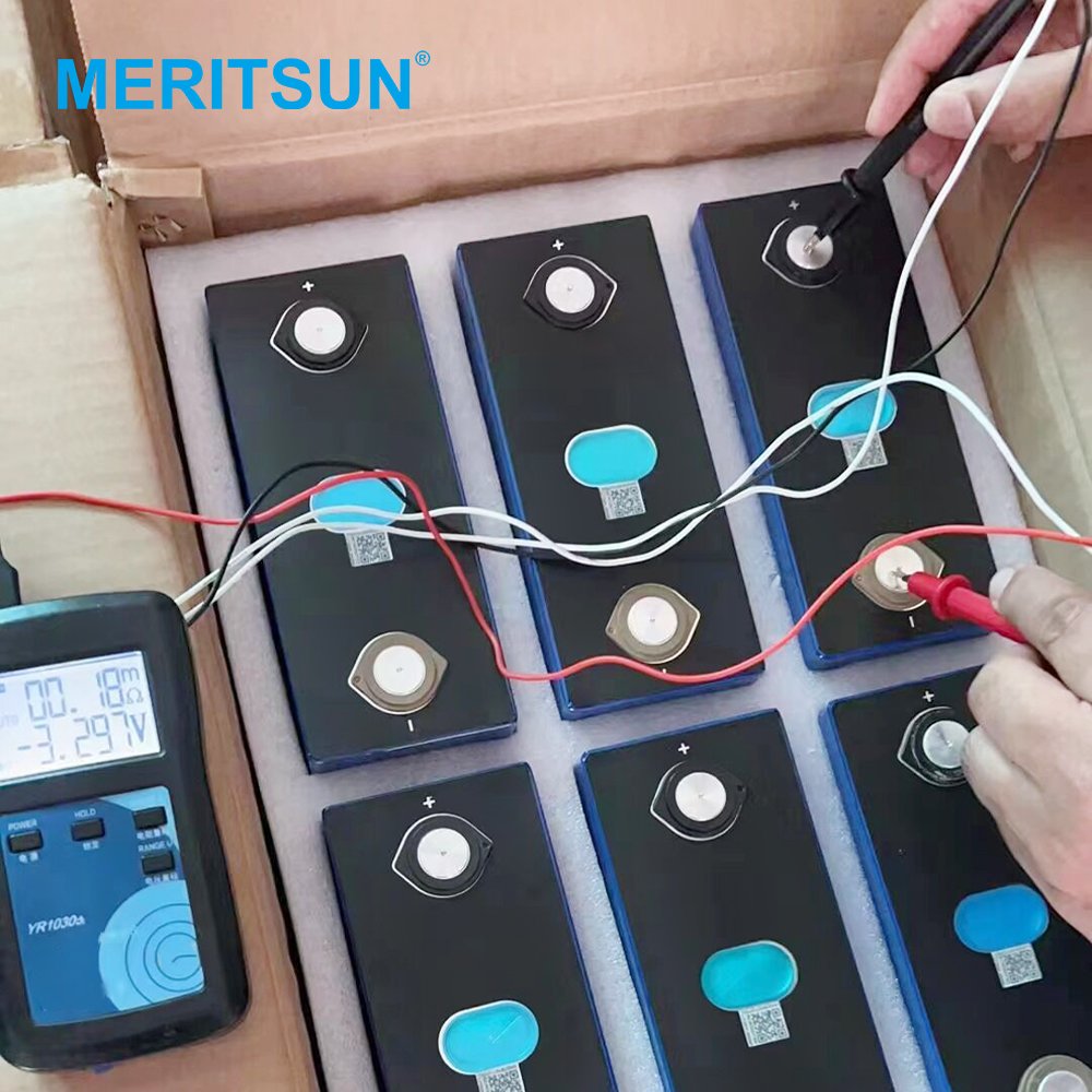 Meritsun Prismatic cell deep cycle 3.2v 100ah lifepo4 lithium battery lifepo4 3.2v 100ah battery