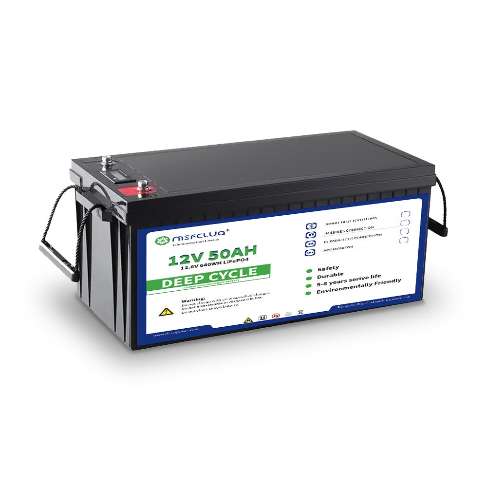 MSFCLUA 12v 24 Volt Lithium Ion Battery 48v 100ah Lithium Battery 50ah 100ah 120ah 200ah Lifepo4 Battery