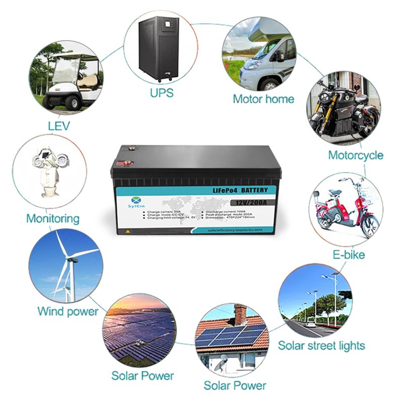 Rechargeable 12.8V 280Ah LiFePO4 Battery Long Life Solar Battery Packs Lithium Ion Batteries for RV EV