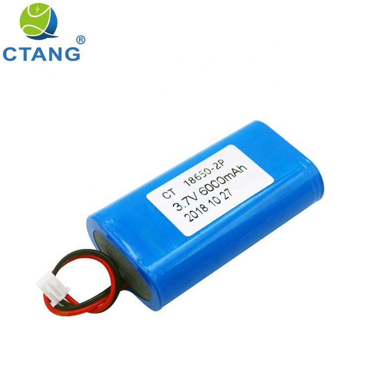 Little Self-Discharge 18650 Rechargeable Li-ion Battery Pack 3.7V 6000mAh Lithium Ion Battery