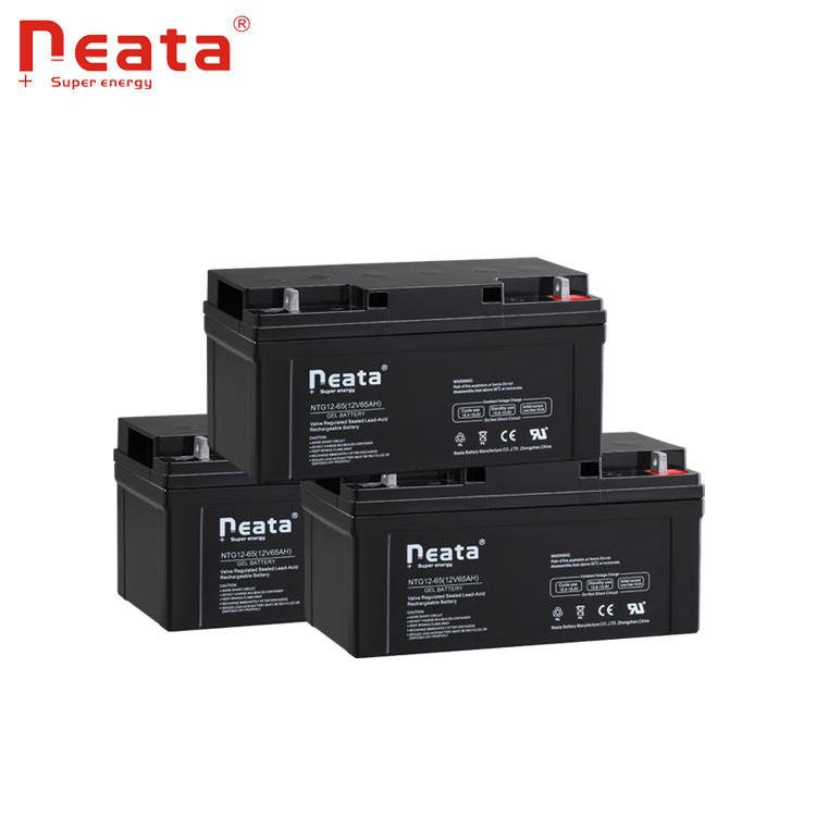 Neata China Valve-Regulated Lead-Acid Battery Manufacturers 12V 65ah AGM Battery Accumulator for E-Scooter Car