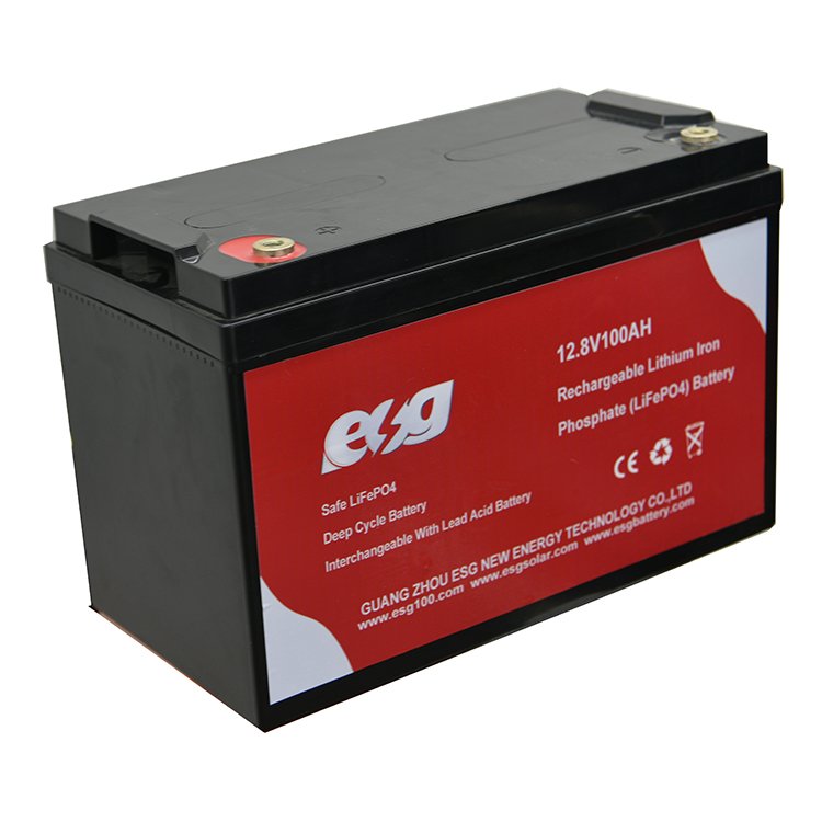 ESG Lifepo4 12.8v 60v 20ah 100ah 200ah BMS lithium ion batteries 6v 20ah 12volt high discharge lithium battery