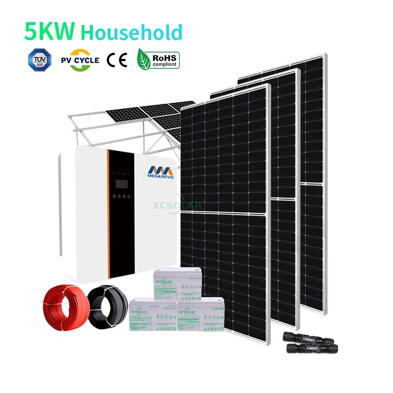 Complete 15kw 20kw 25kw 30kw 35kw 40kw 50kw 10kw Off Grid Solar System For Commercial Industrial Use With Batteries Backup/