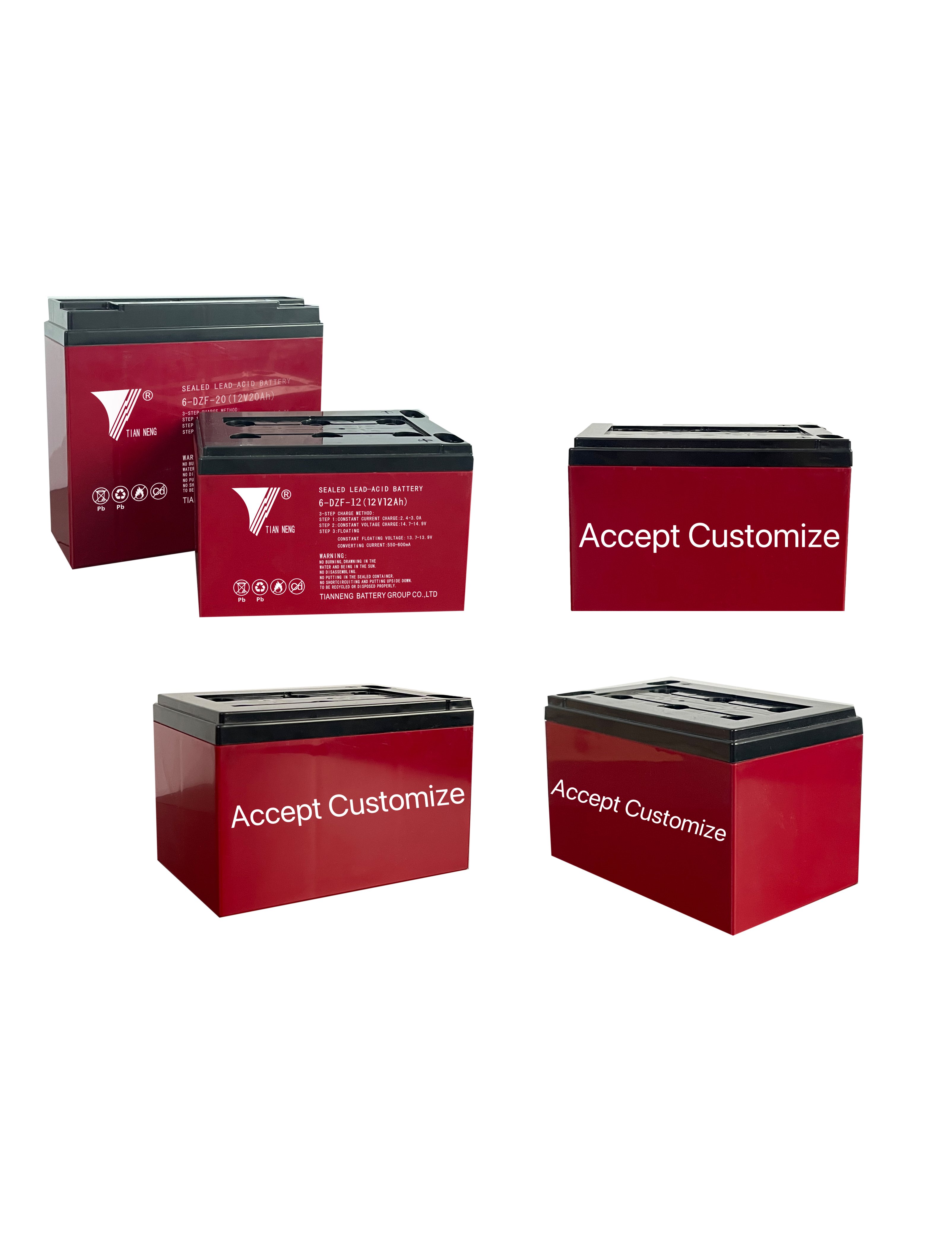 Premium Stable Quality Lead Acid Batteries Factory High Quality Hot Sale Tianneng Agm Lead Acid Battery