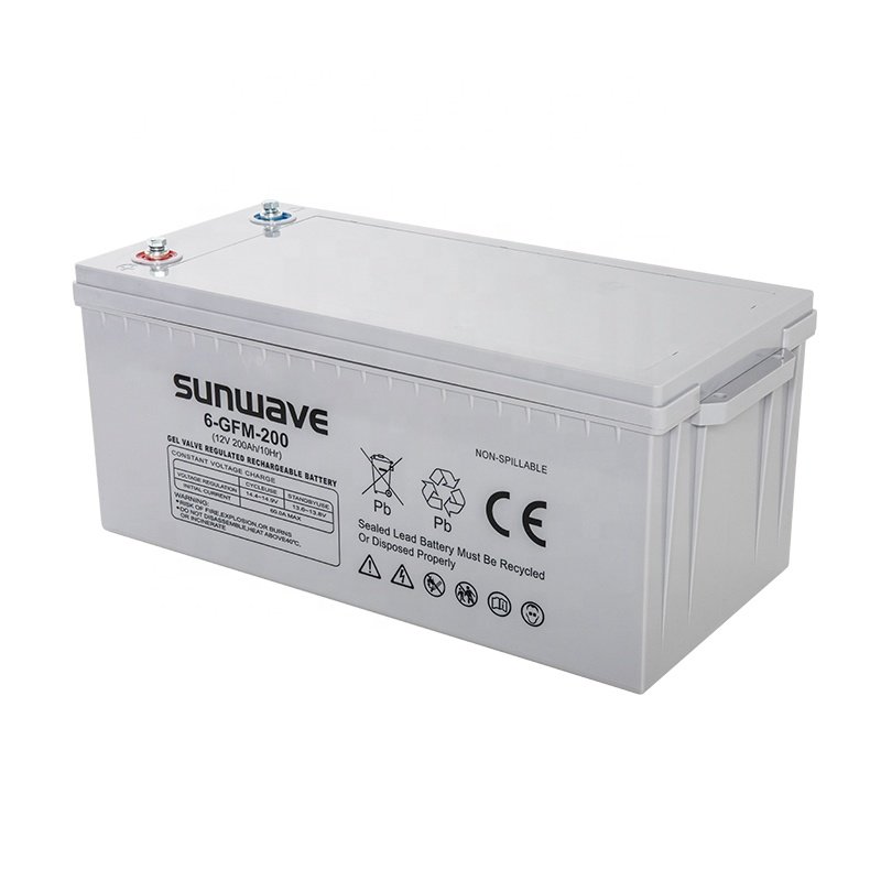 12 volt 12v 200ah 250ah Deep Cycle Solar Storage Battery Gel 12V 100ah Lead Acid Batteries Lead