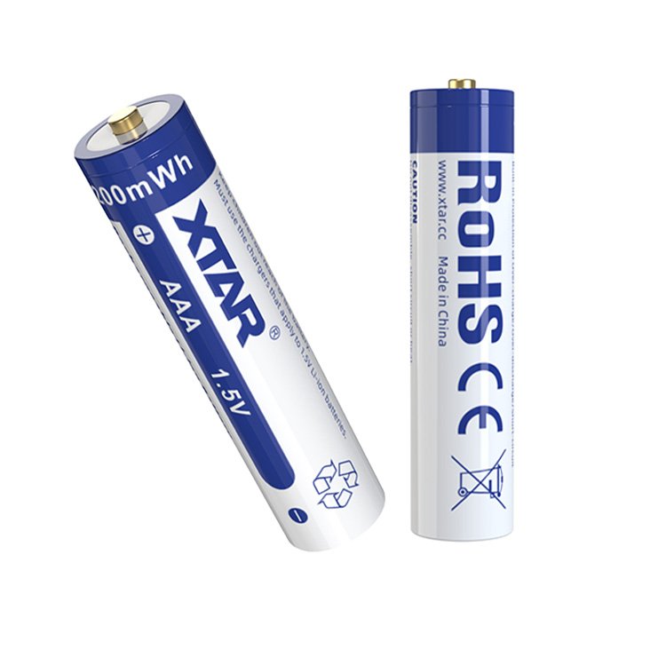 KC Certificate 1.5v Li-ion Charging AAA Recargable Pilas de litio Triple A Rechargeable Battery OEM Pile Ricaricabili AAA
