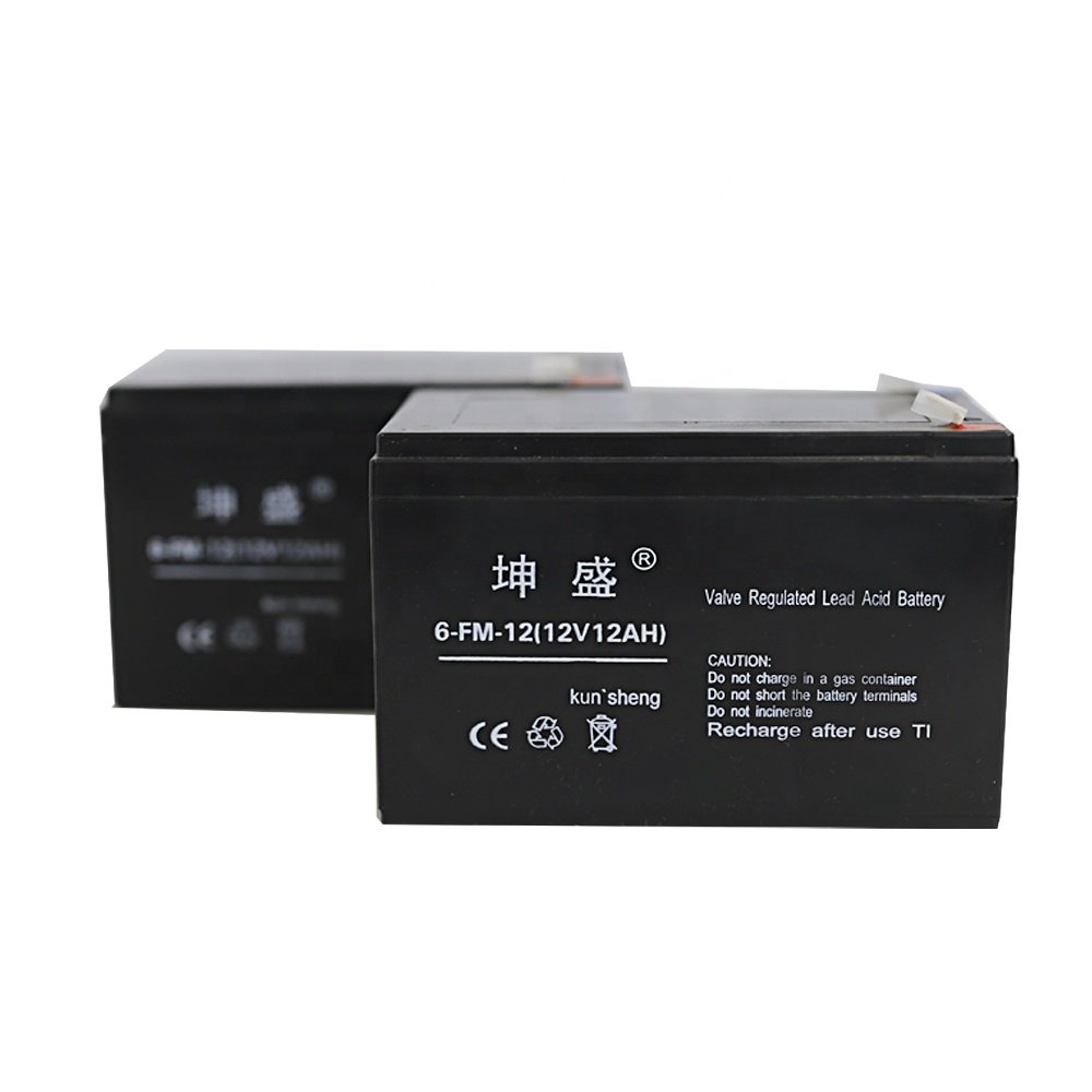 Energy Storage Ups Battery Deep Cycle Sealed Lead Acid Battery 12v 12ah For Toys Home Appliances Electric Bicycles Scooters