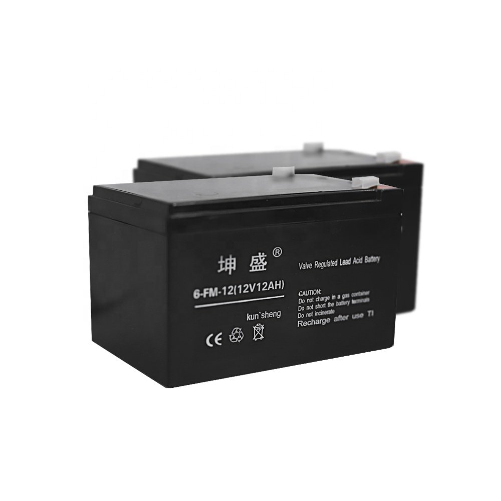 Energy Storage Ups Battery Deep Cycle Sealed Lead Acid Battery 12v 12ah For Toys Home Appliances Electric Bicycles Scooters