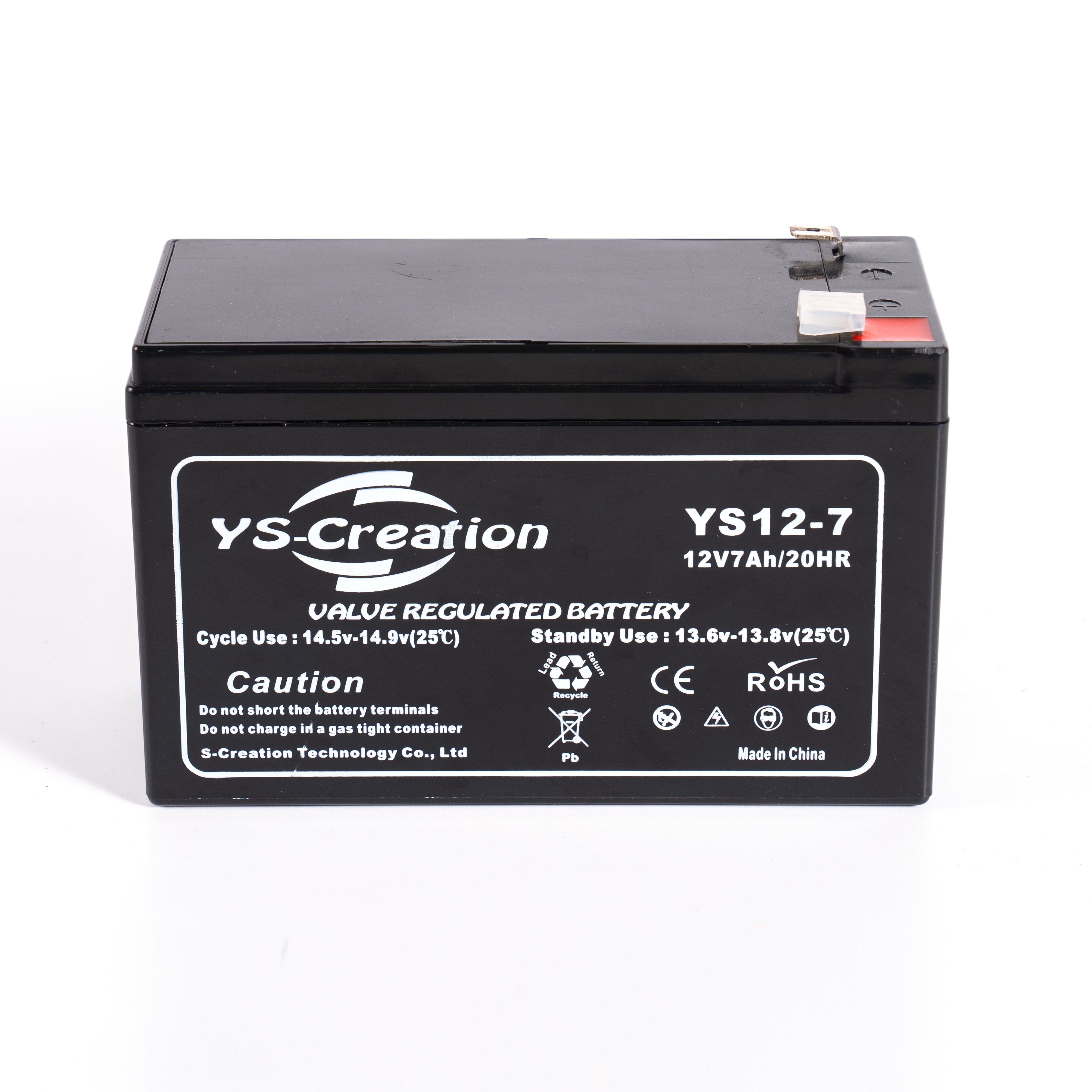 12V7Ah Battery 12 Volt Lead acid Batteries Sealed Lead acid Rechargeable Deep Cycle Battery
