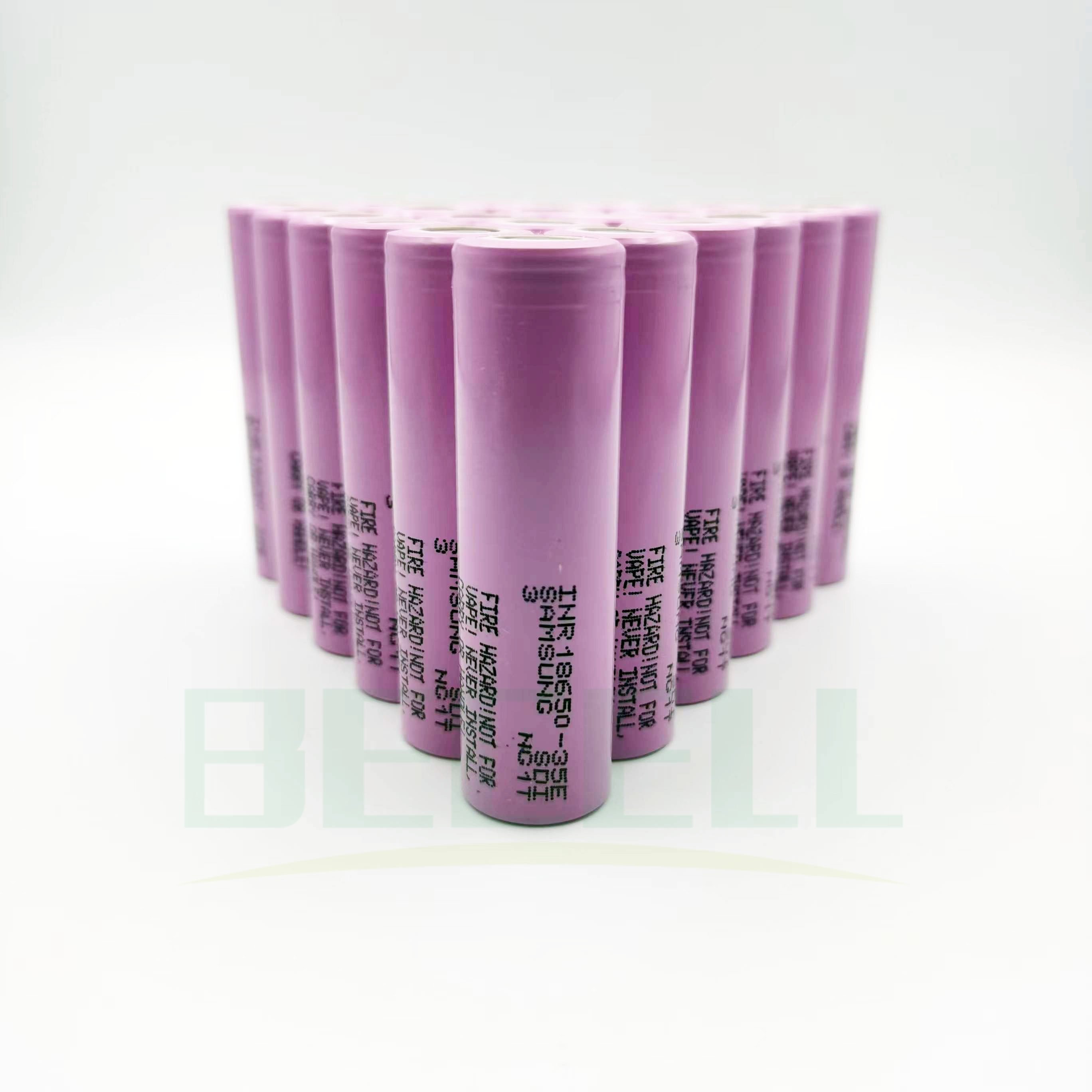 Scooter Electric bike battery 35E INR18650 35E 10A 3500mah Lithium ion Batteries 18650 SAM SUNG 35E 18650 liion Battery