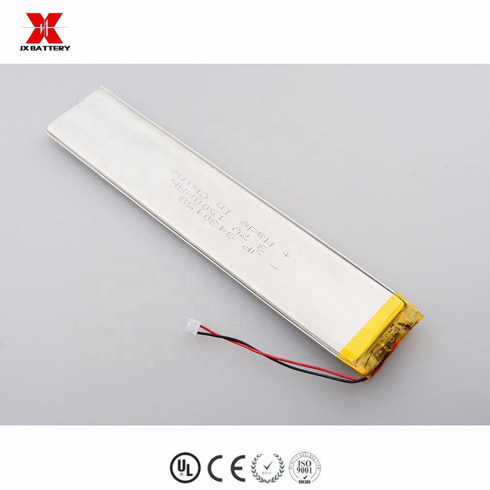 china factory wholesale ultra slim thin 3.7v 1500mAh lipo battery 3430158 lithium ion batteries
