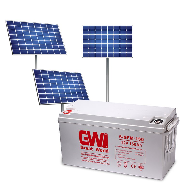 Application For Power Systems VRLA Lead Acid Battery Rechargeable 12V 100AH GEL Solar Energy System UPS Storage Car Battery