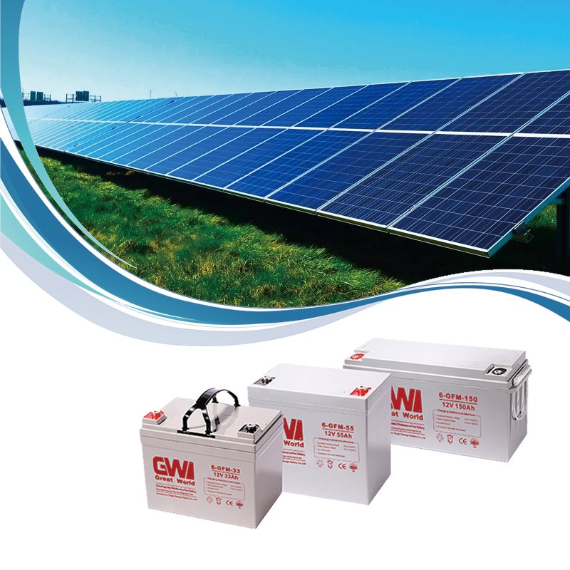 Application For Power Systems VRLA Lead Acid Battery Rechargeable 12V 100AH GEL Solar Energy System UPS Storage Car Battery
