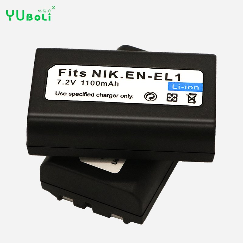 Replacement Battery EN-EL1 ENEL1 for Nikon COOLPIX 4300, 4500, 4800, 5000, 5400, 5700, 8700, 775, 880, 885, 995