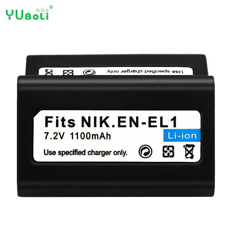 Replacement Battery EN-EL1 ENEL1 for Nikon COOLPIX 4300, 4500, 4800, 5000, 5400, 5700, 8700, 775, 880, 885, 995