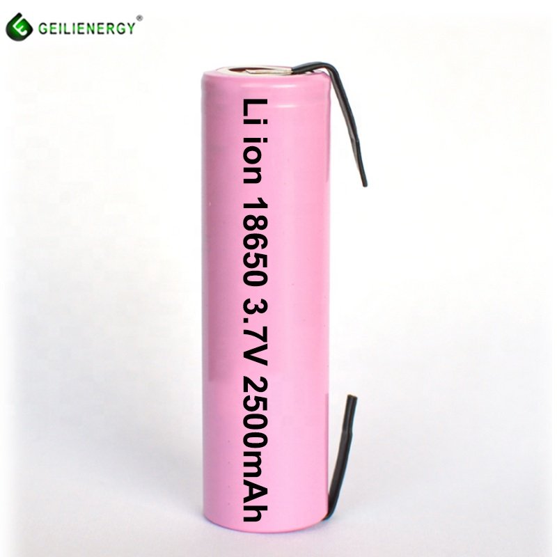 Spot welder solder tabs 18650 battery bulk nmc cell 3.7v 18650 li ion battery cell 3.7v