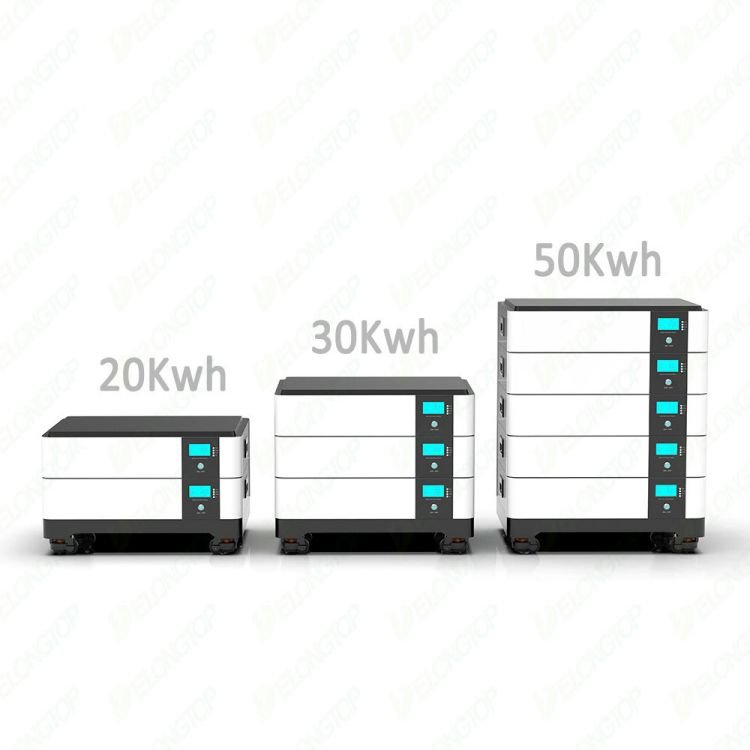 Stackable Modular Growatt 51.2v 10kwh 20kwh 30kwh 50kwh Lifepo4 Lithium Ion Home Solar System 48V 200Ah Energy Storage Battery