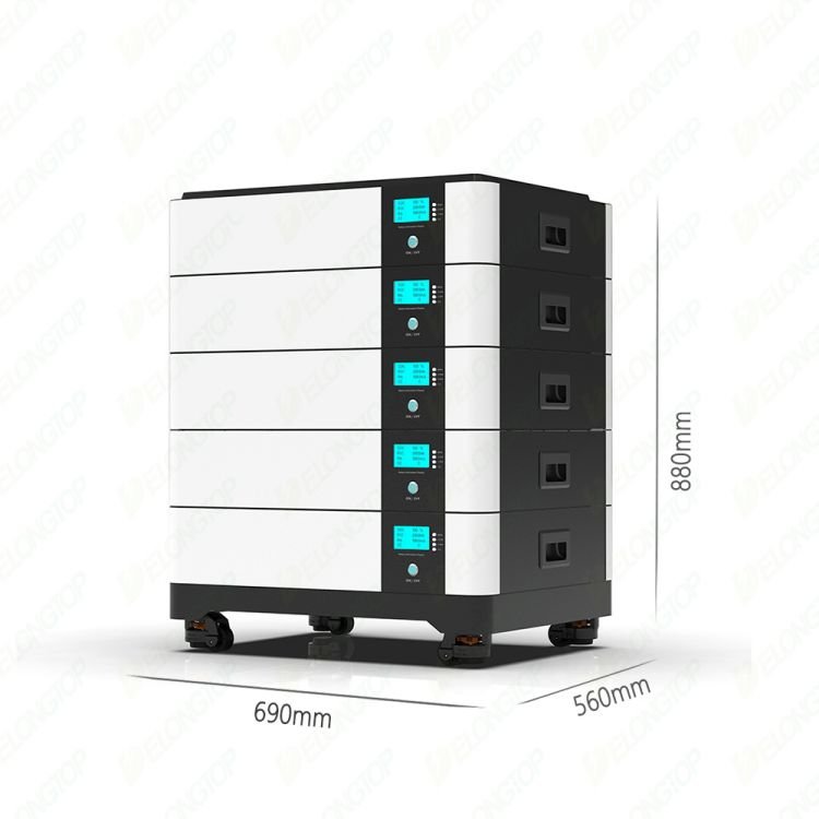 Stackable Modular Growatt 51.2v 10kwh 20kwh 30kwh 50kwh Lifepo4 Lithium Ion Home Solar System 48V 200Ah Energy Storage Battery