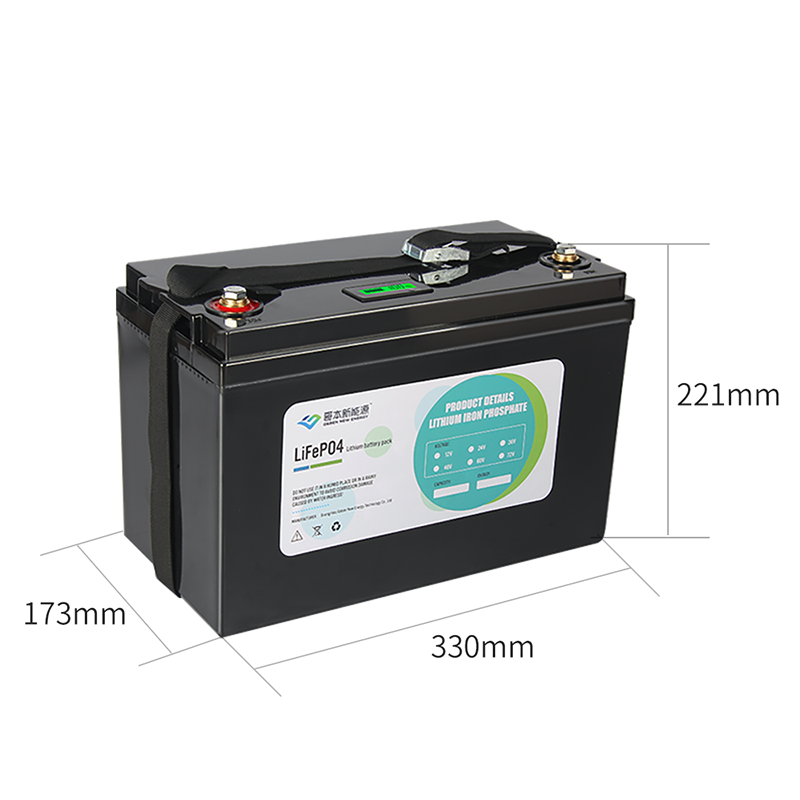 Geben 12.8V 100Ah Golf Cart Electric Lead Acid Battery to Lithium Battery