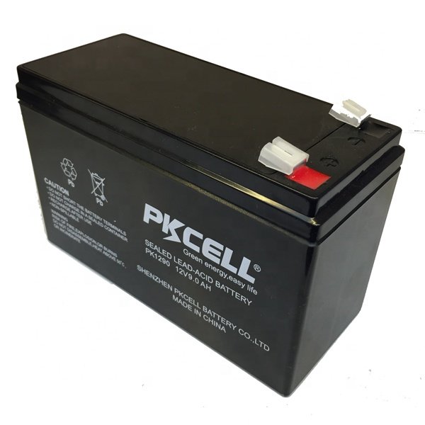 Factory direct sell 12V 9AH Sealed Lead Acid battery for UPS & Security system with best price