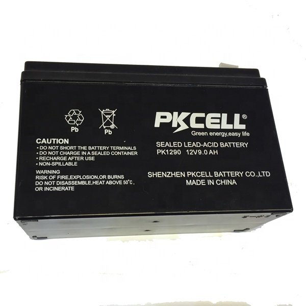 Factory direct sell 12V 9AH Sealed Lead Acid battery for UPS & Security system with best price