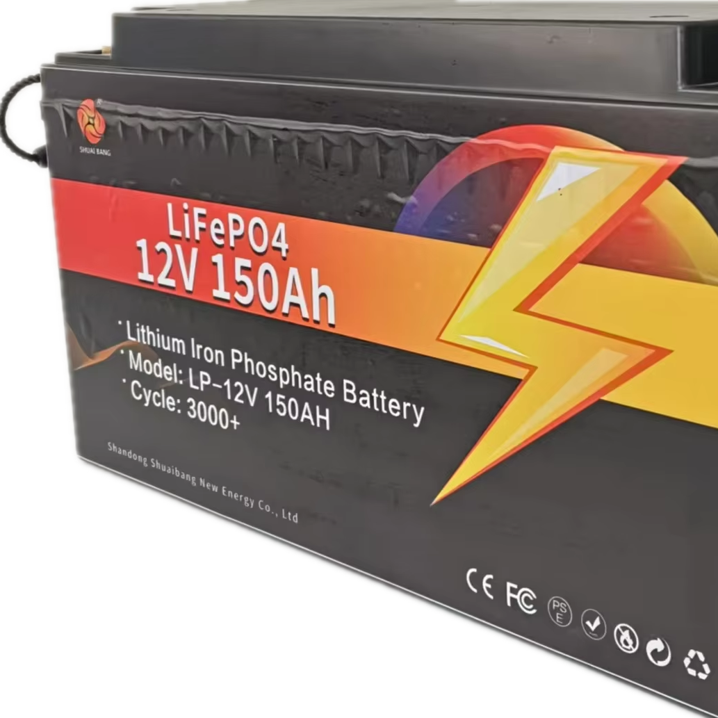 12 V 150 AH Lead-acid Battery Box Built-in Lithium-ion Lifepo4 Battery Suitable for 12V Lead-acid Devices and Other Equipment