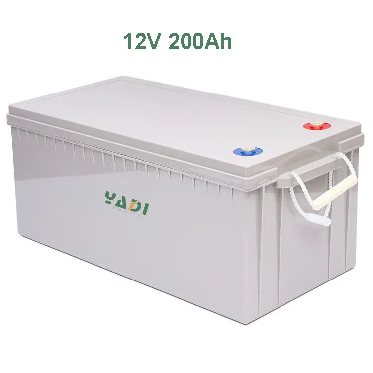 YADI High quality Rechargeable Deep Cycle Solar Gel Battery 12V 200Ah 100Ah Lead Acid Battery for yacht use China Manufacturer