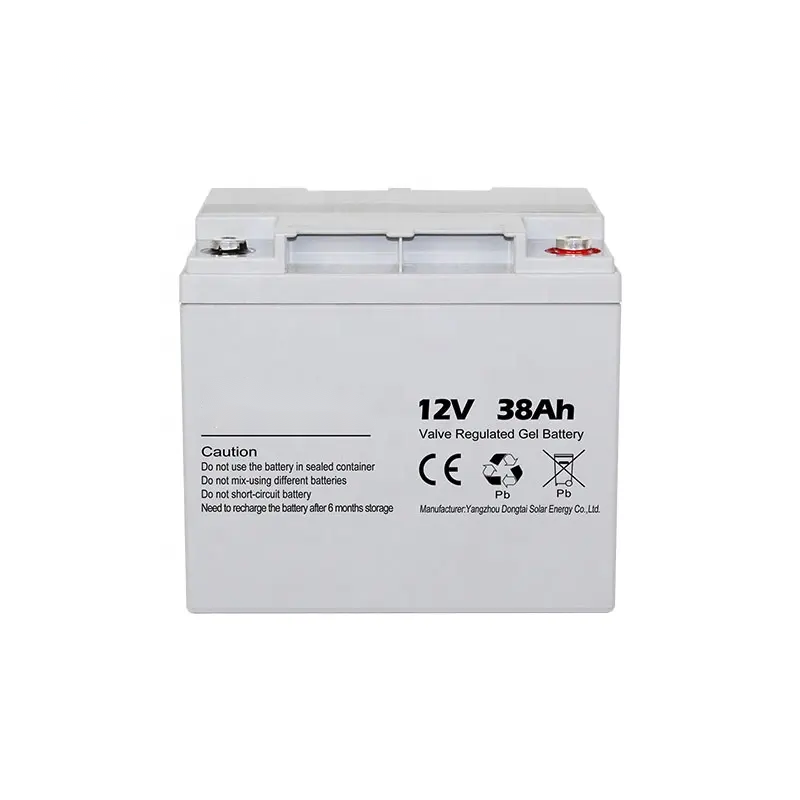 Deep Cycle Lead Acid Gel Battery 12V 38Ah 50AH 60Ah rechargeable storage gel battery lead acid battery