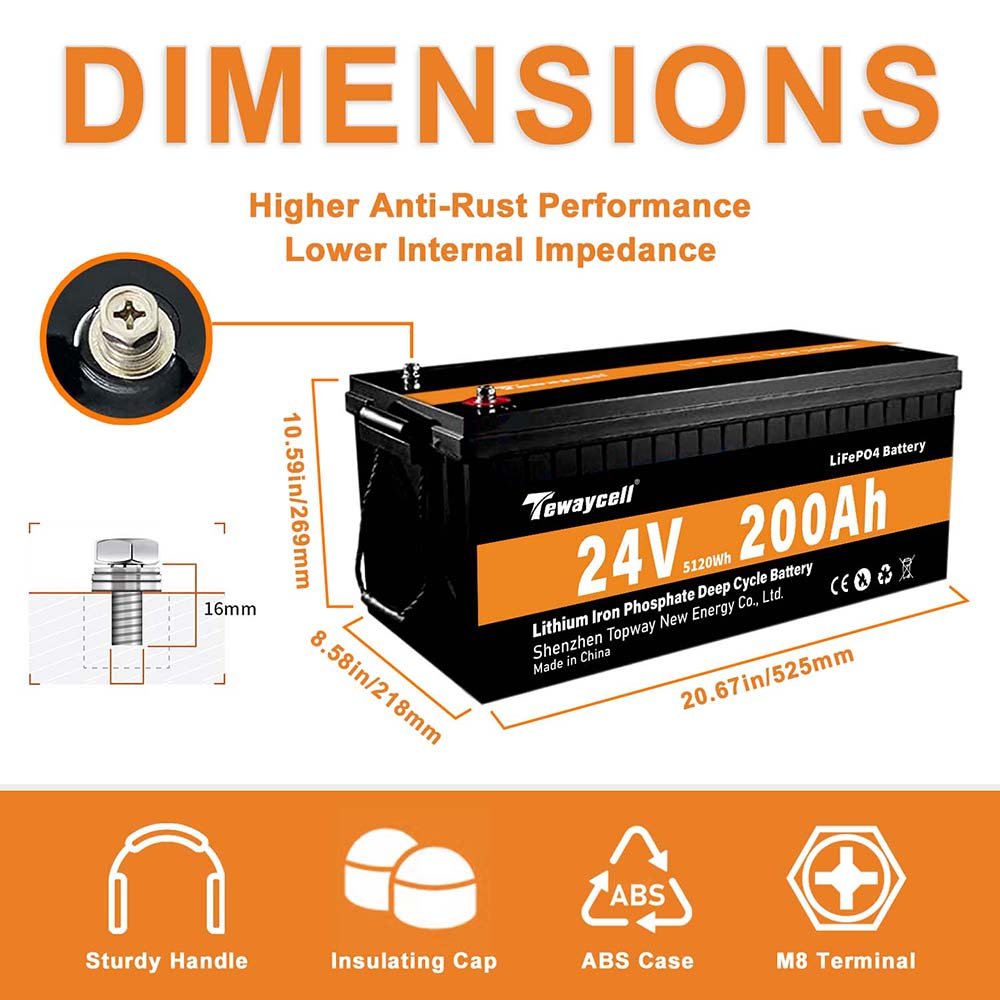 Rechargeable 24V Lithium Ion Battery Packs 100Ah 200Ah with BMS Lifepo4 Cells for Kids Car Electric 24v 4 Engine Battery Toy