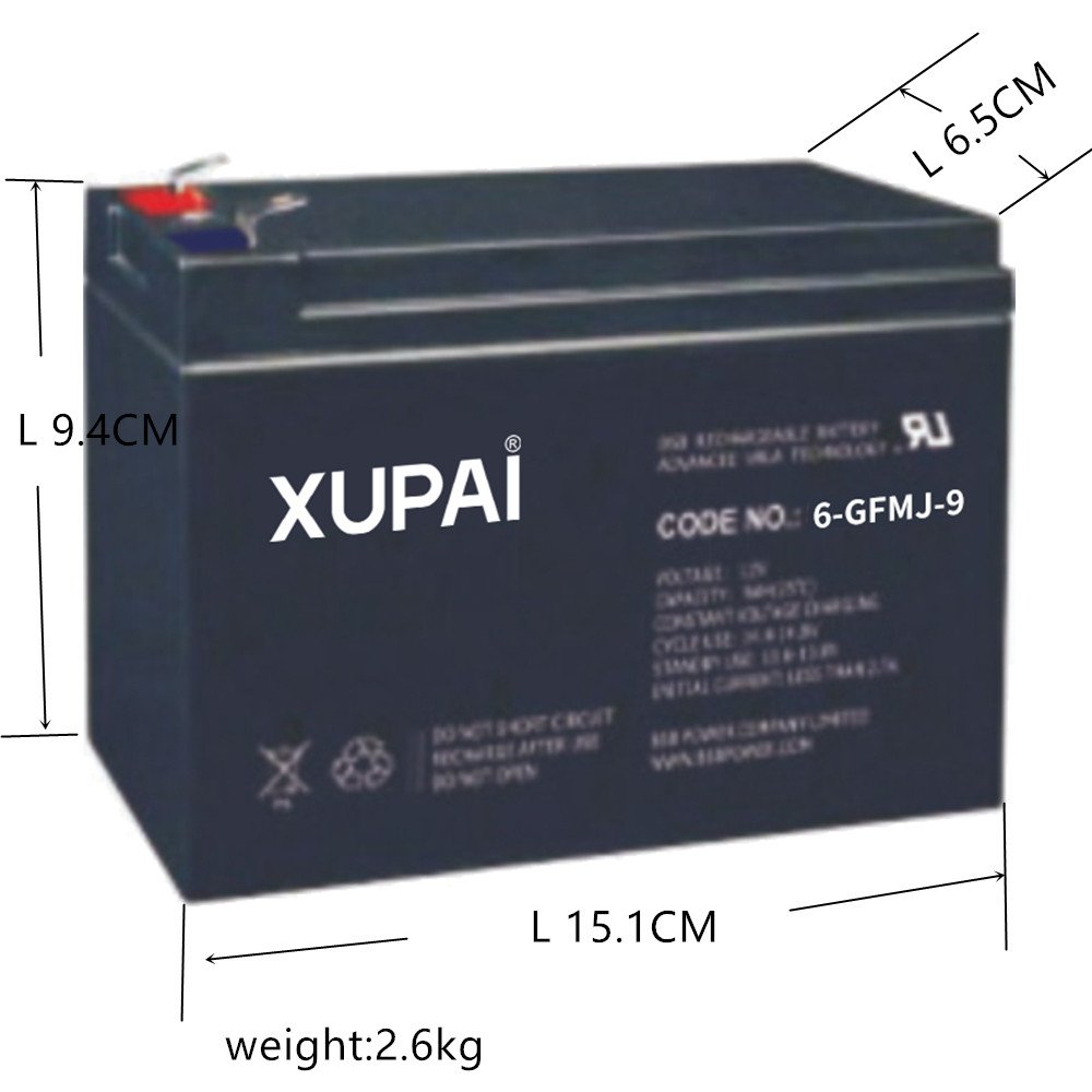 lead acid battery 12v 9 ah 7 ah for rechargeable flashlight solar system fish finder medical device