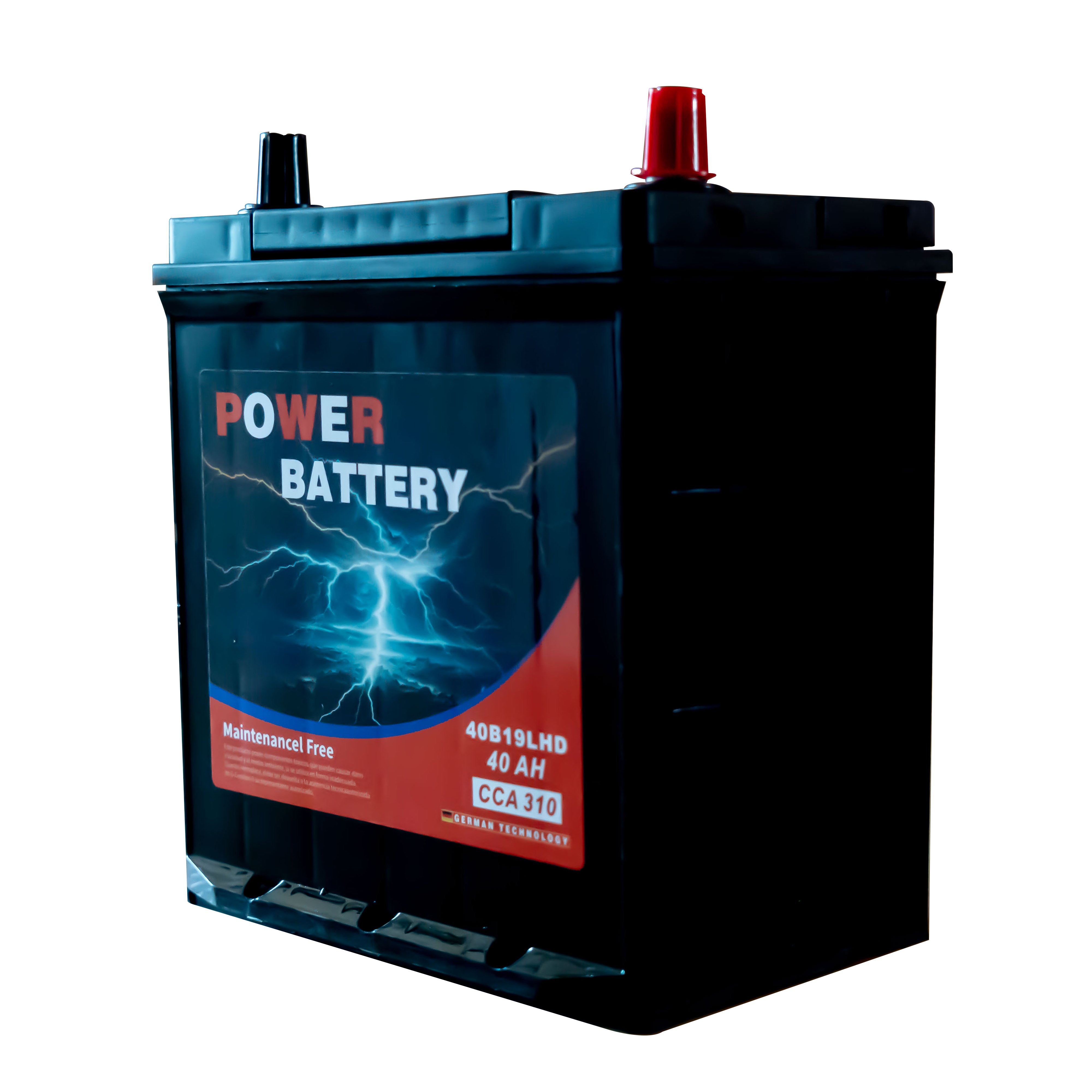 High Quality Maintenance Free 12V40ah Car Starting Batteries 12V Starting lead-acid battery