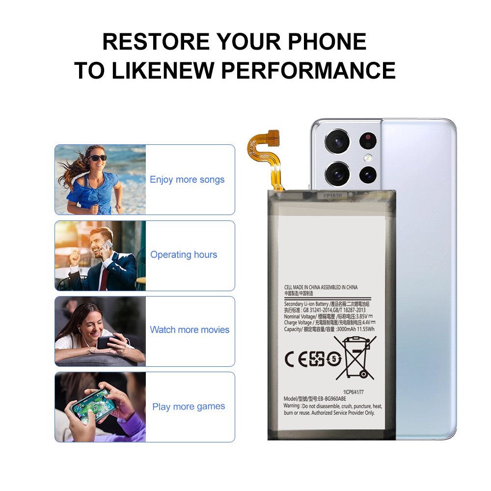 Lithium-Ion Batteries OEM Battery Rechargeable For Samsung Galaxy S9 Phone Battery Original