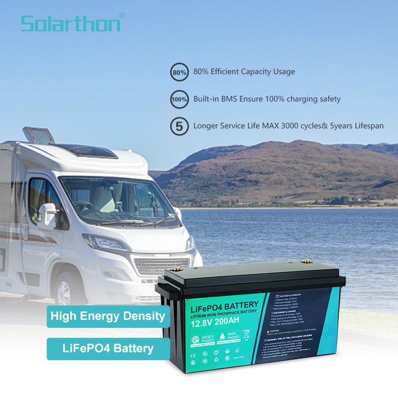 Solarthon 100Ah 200Ah Lead-Acid Battery Battery Pack