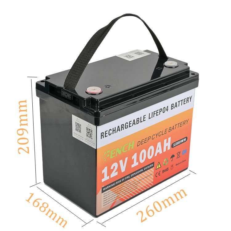 EU Stock Rechargeable Smart Bms Solar batteries 12V lithium ion lifepo4 battery 12v 200Ah 100Ah 300Ah for RV