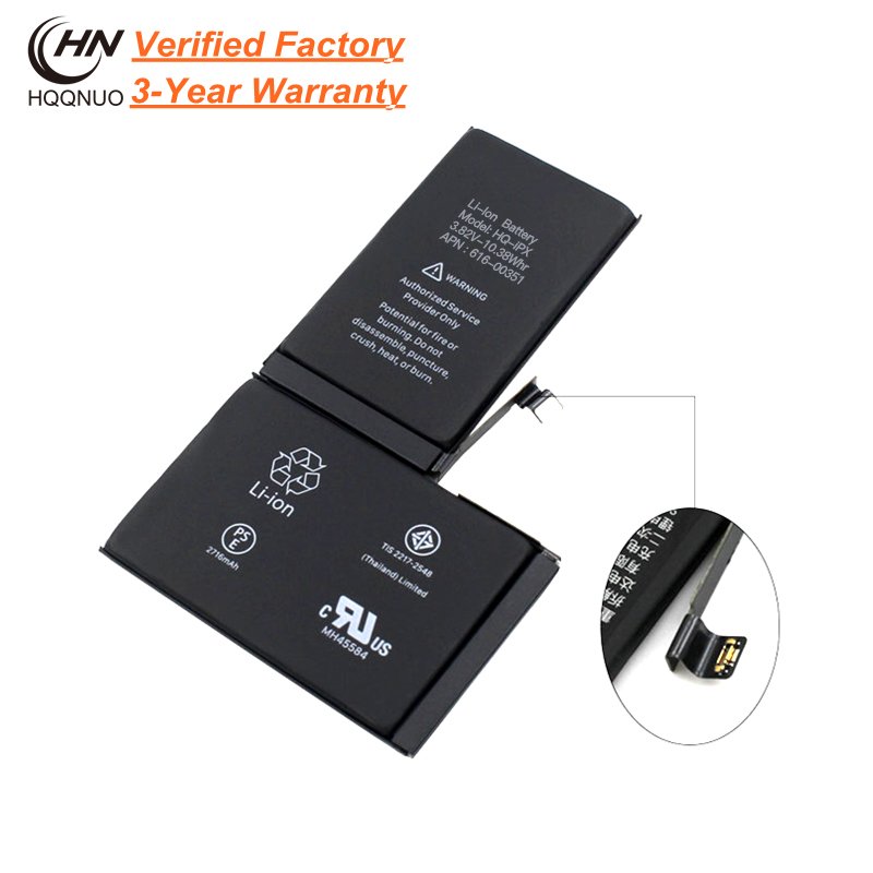 New OEM Direct Factory Wholesale Mobile Phone Battery Replacement Lithium ion Batteries For iPhone X For iPhone Battery