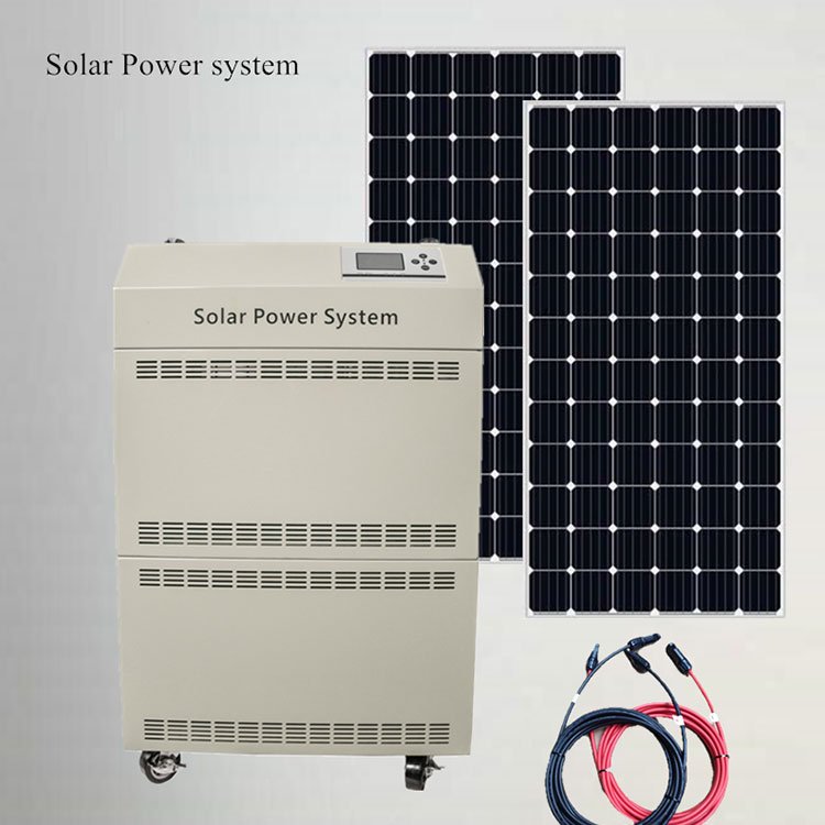 Home Use 1000W 3000W 5000W 13KW 5kw Solar Power System With Battery Built-in