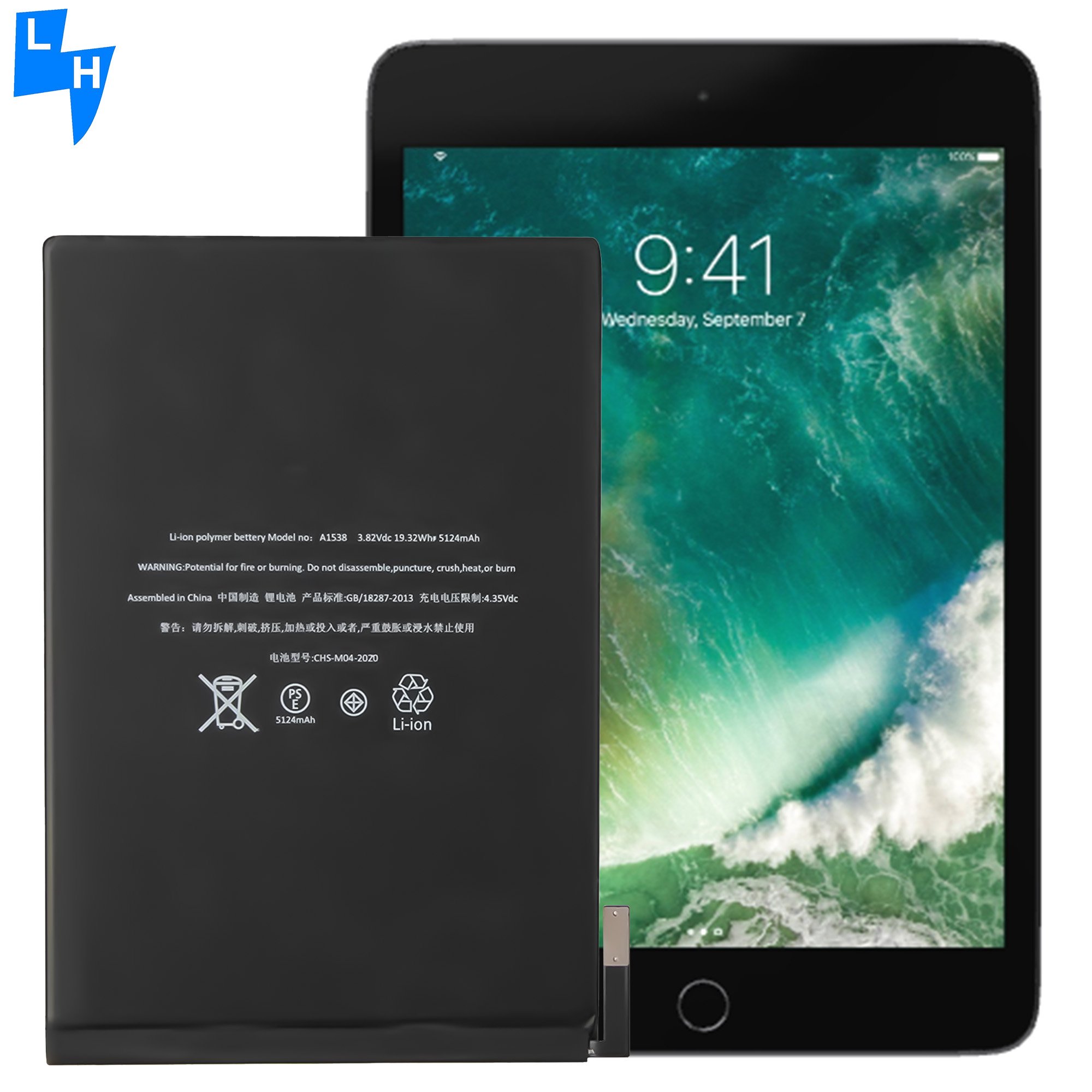 5124mAh High Quality Tablet Battery for iPad Mini 4 A1538 A1550 A1546