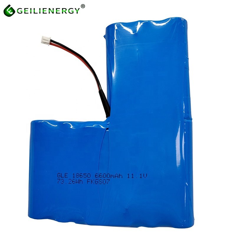 Custom High quality Rechargeable li-ion batteries 18650 6600mah 3.7V 7.4V 11.1V 14.8v 22.2V li ion battery pack