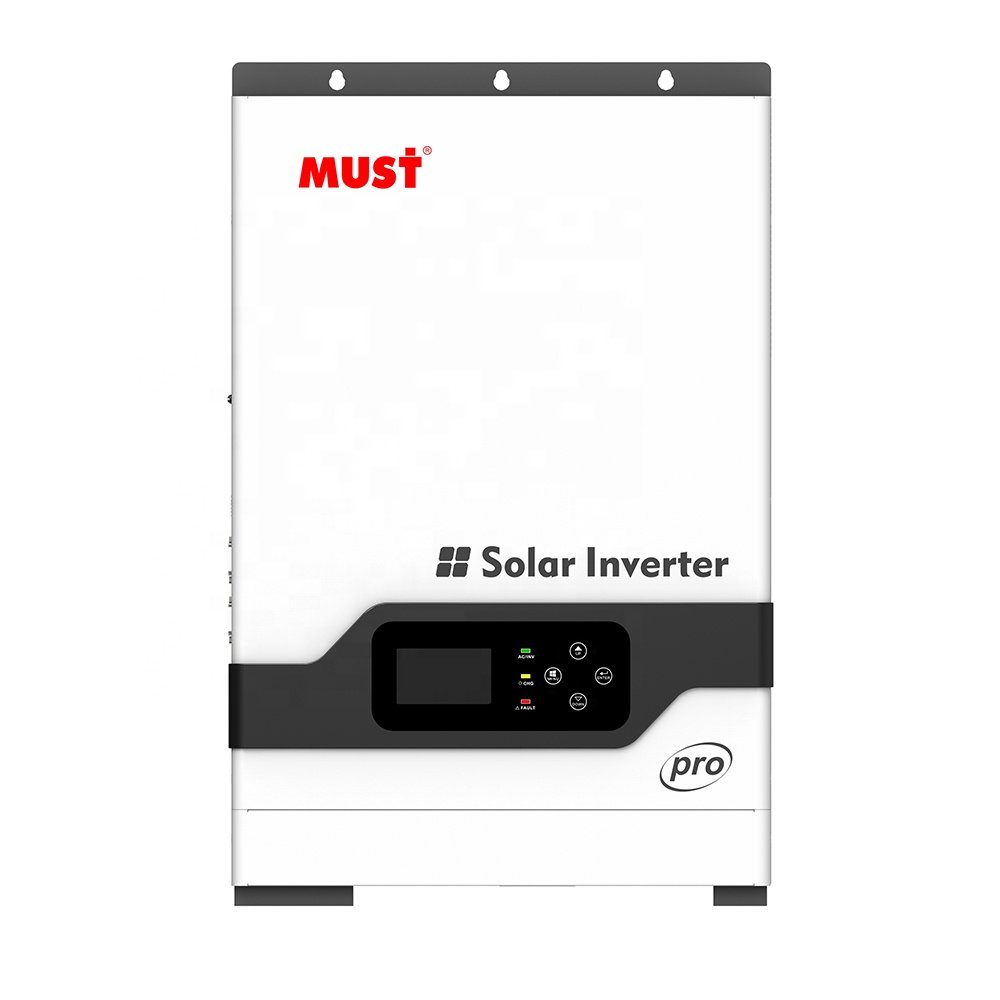 MUST 360w 450w 500w 550w mono 3500w 3000w solar pure sine wave system 100ah 300ah 24v 48v lithium battery