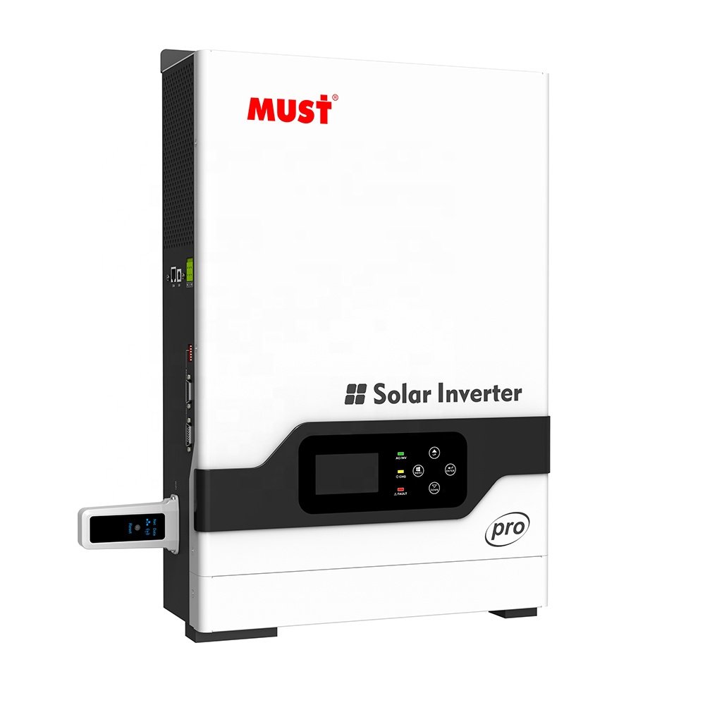 MUST 360w 450w 500w 550w mono 3500w 3000w solar pure sine wave system 100ah 300ah 24v 48v lithium battery
