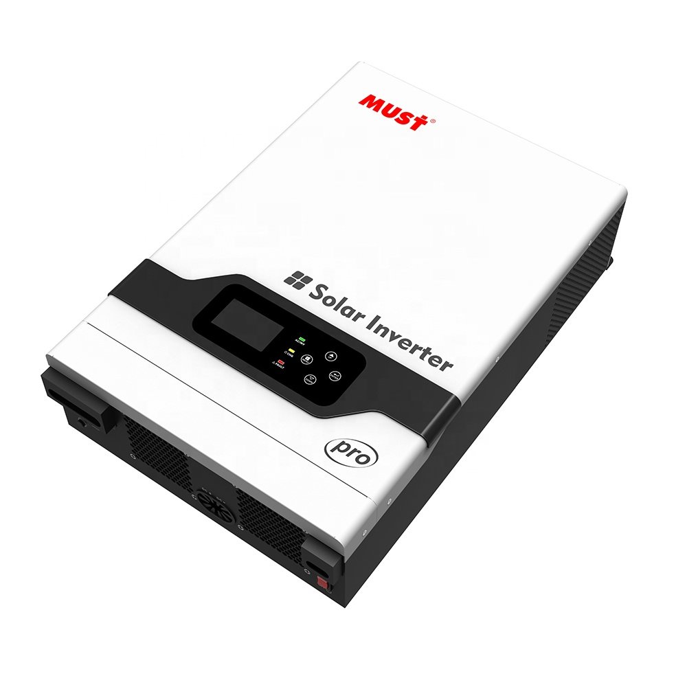 MUST 360w 450w 500w 550w mono 3500w 3000w solar pure sine wave system 100ah 300ah 24v 48v lithium battery