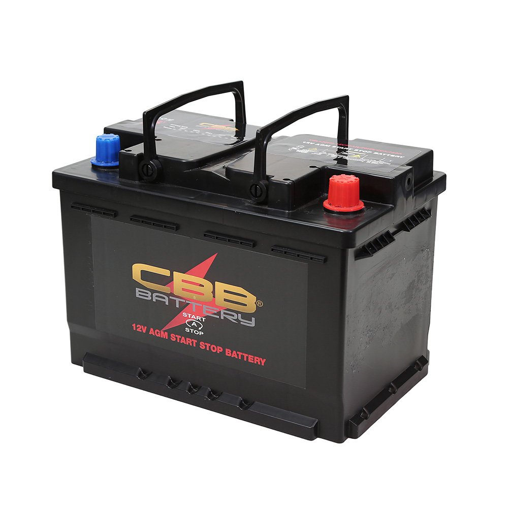 CBB 12V Lead Acid AGM Battery for Vehicle Start-Stop Car Battery 60AH 80AH 105AH with Longer Life Enhanced Performance