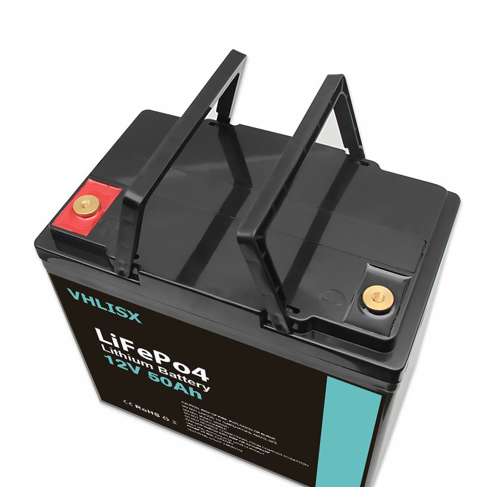 12V 50Ah Lifepo4 Battery Pack 12v 50Ah Lifepo4 Lithium Ion Battery for Solar RV golf carts
