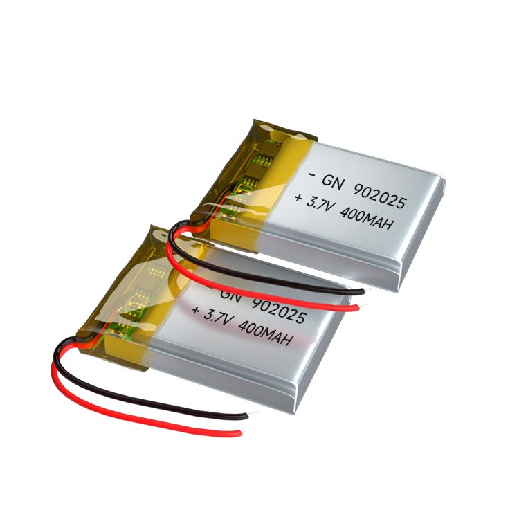 Wholesale 902025 rechargeable polymer battery 3.7v li-polymer battery 400mah 902025 lithium lipo battery
