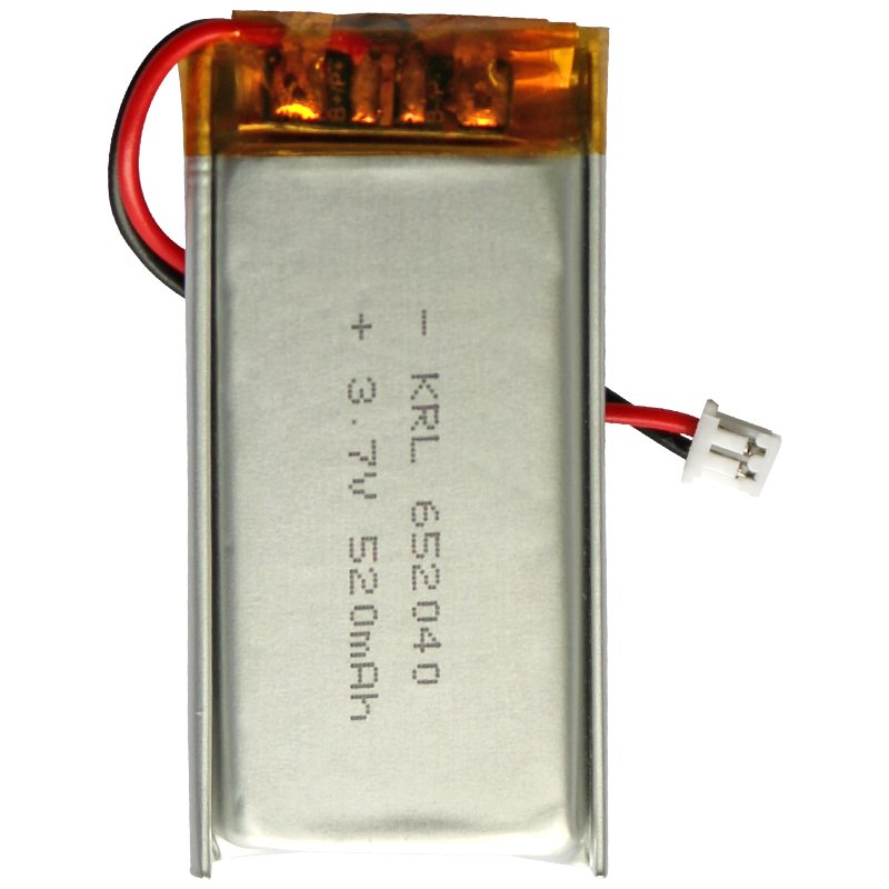 652040 lithium lipo ion li polymer battery 3.7v 520mah