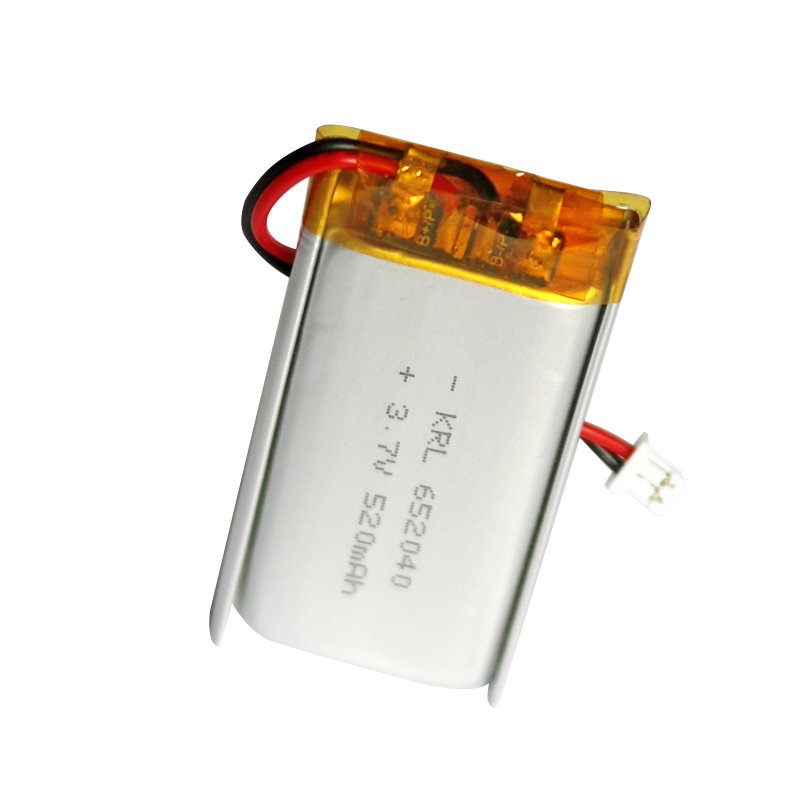652040 lithium lipo ion li polymer battery 3.7v 520mah