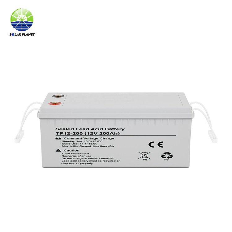 Solar Planet Solar 12V 100Ah 200Ah 250Ah Solar Storage Power Gel Battery For Storage