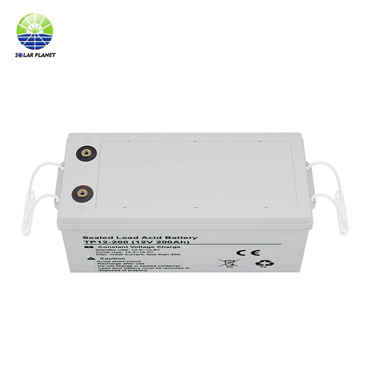 Solar Planet Solar 12V 100Ah 200Ah 250Ah Solar Storage Power Gel Battery For Storage