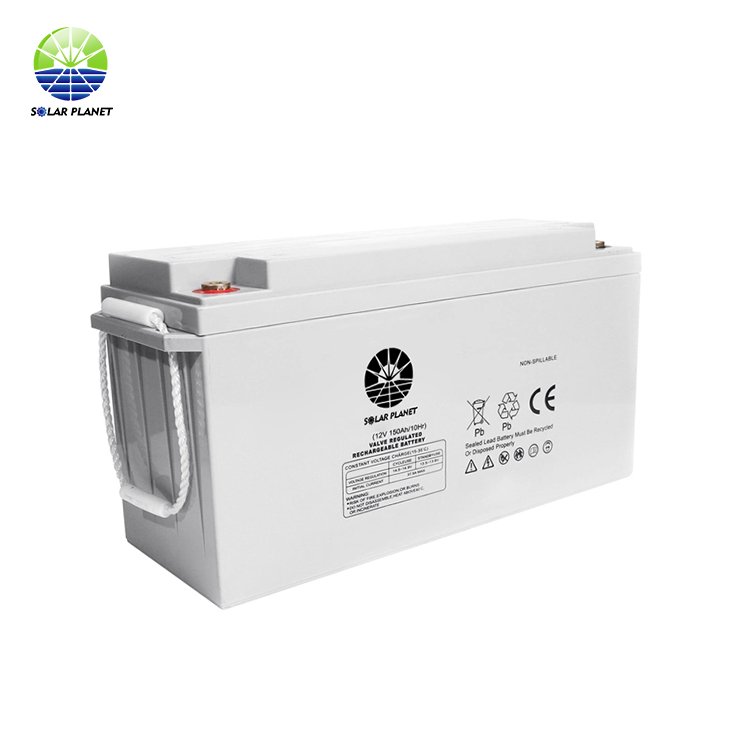Solar Planet Solar 12V 100Ah 200Ah 250Ah Solar Storage Power Gel Battery For Storage